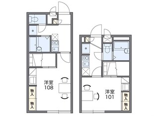 レオパレスエストの物件間取画像